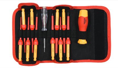 Insulated screwdriver set